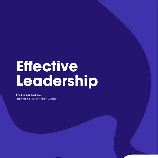 Effective Leadership